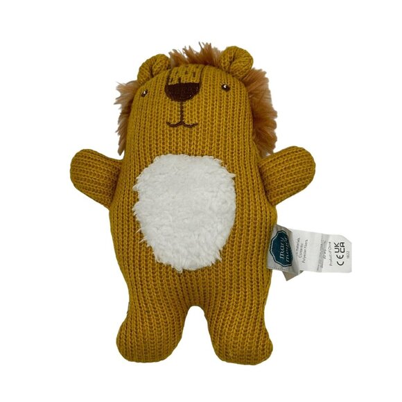 Cuddle and Kind Knit Lion 8" Stuffed Animal‎ Lovey - Picture 2 of 5